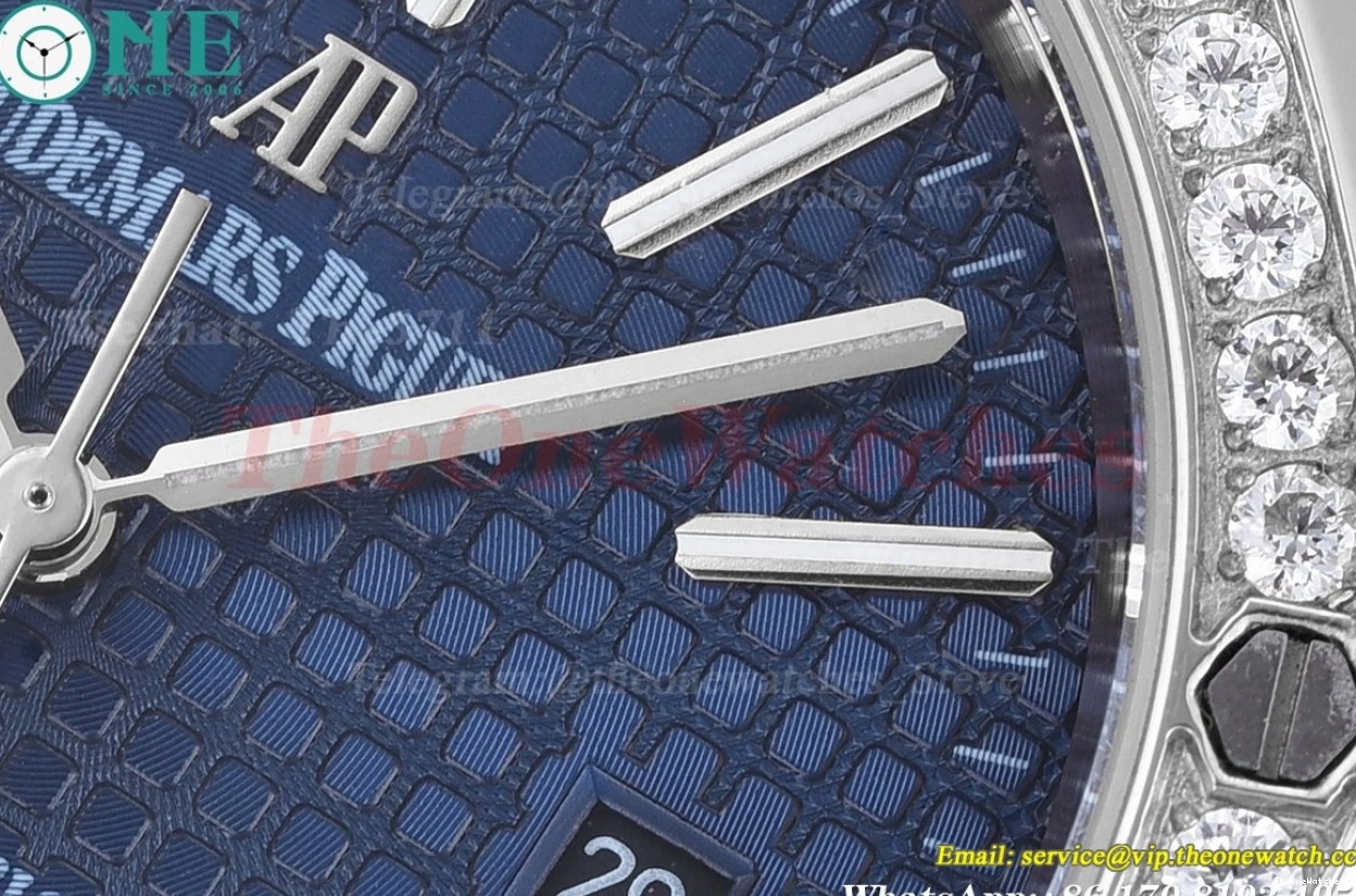 Dial LE Oak 15400 SS Blue 41mm GDF MY8215 Royal 0208